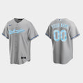 Custom Los Angeles Dodgers 2022 Replica Jersey - Gray