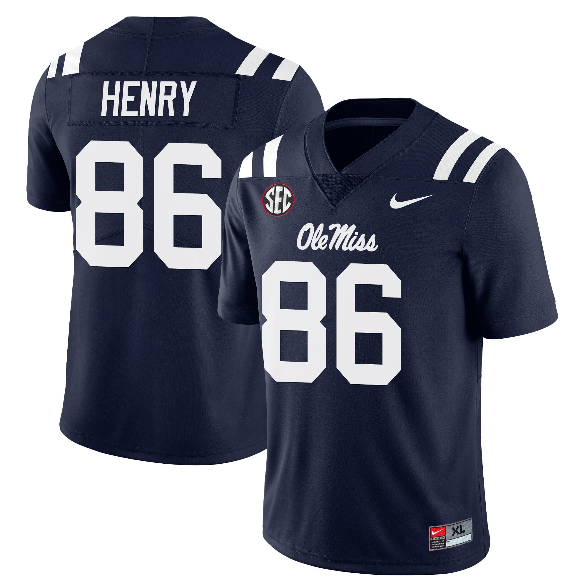 Men's Ole Miss Rebels Football Players Limited Jersey - All Stitched