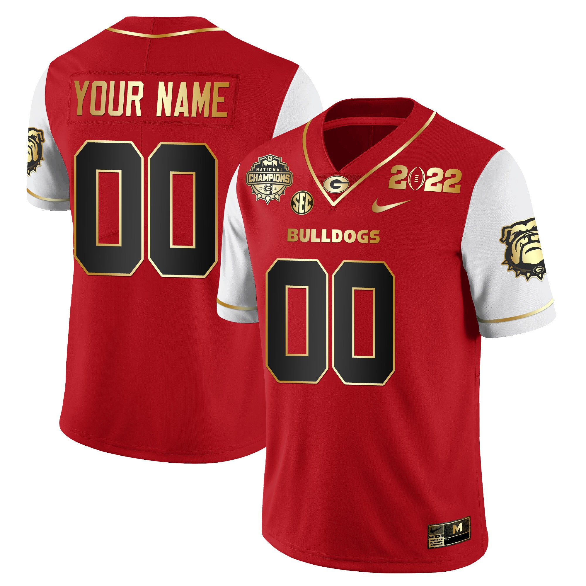 GB CFP National Champions Limited Custom Jersey - All Stitched