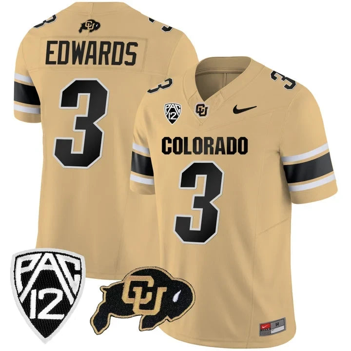 Men’s Colorado Buffaloes Football Vapor Jersey – All Stitched