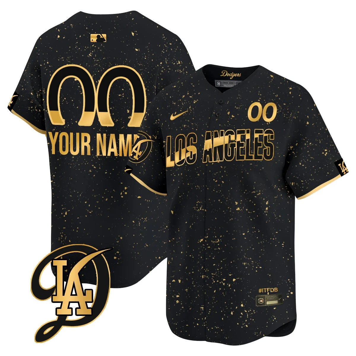 Dodgers 2024 City Connect Limited Custom Jersey - All Stitched