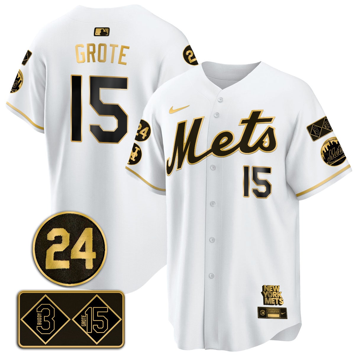 Men's Mets Memorial Player Limited Jersey - All Stitched