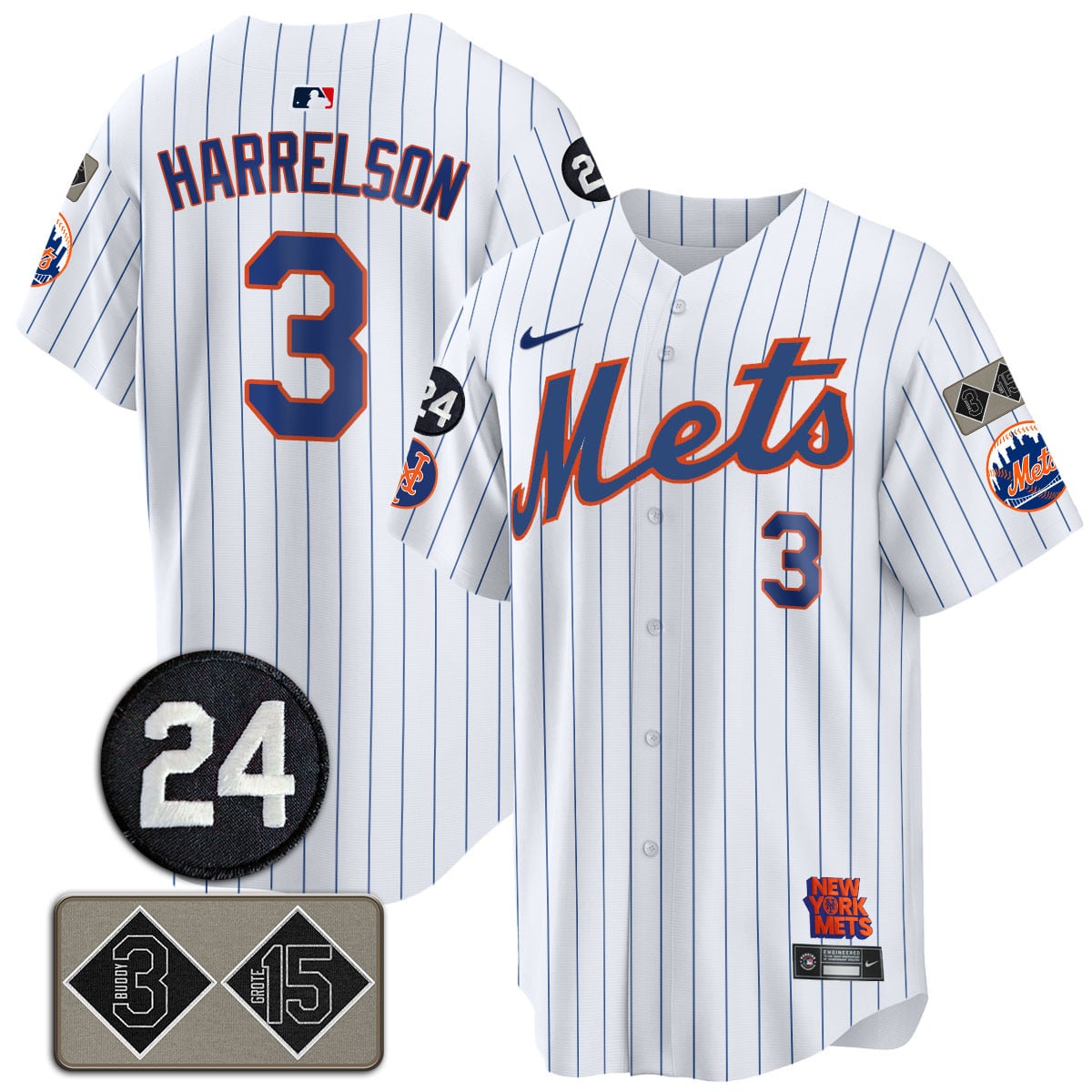Men's Mets Memorial Player Limited Jersey - All Stitched