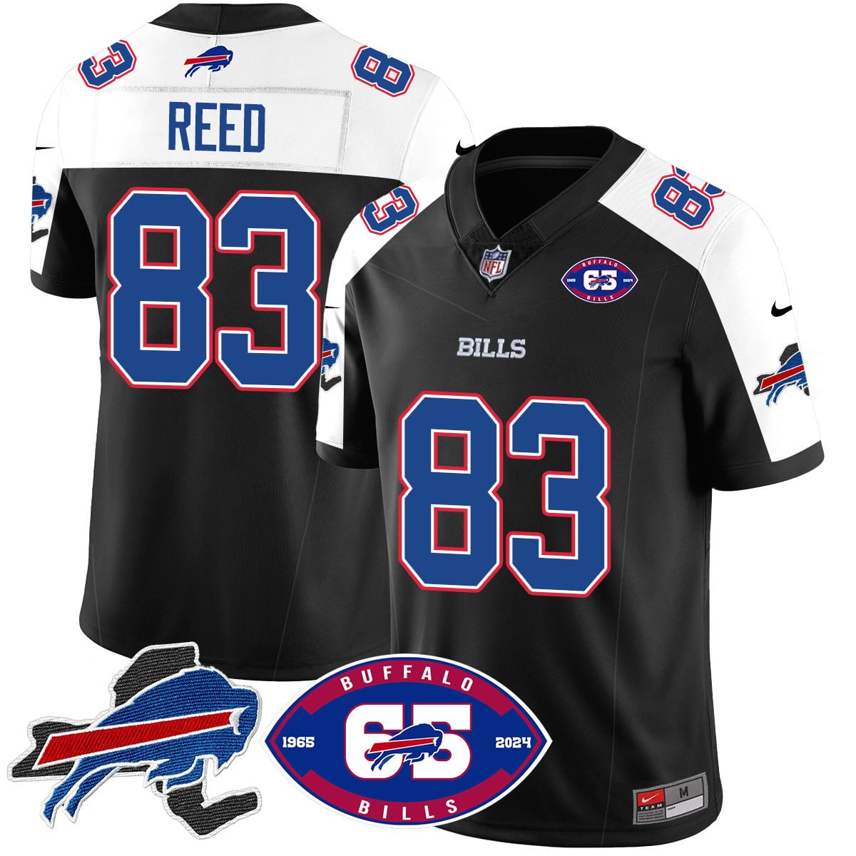 Men's Bills 1959 - 2024 - The Bills Jersey - All Stitched