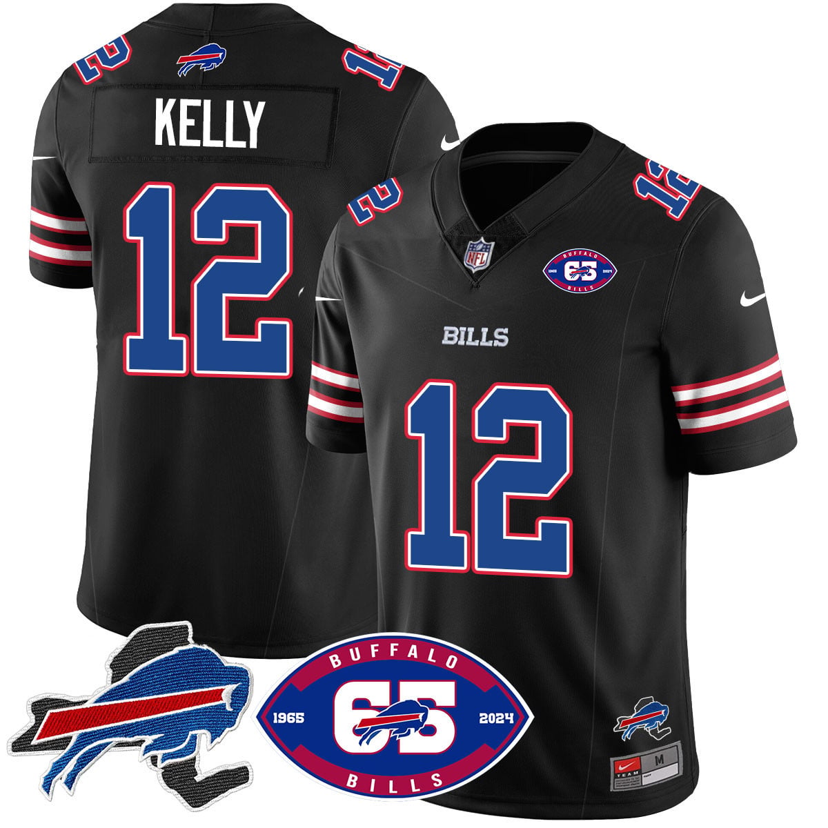 Men's Bills 1959 - 2024 - The Bills Jersey - All Stitched