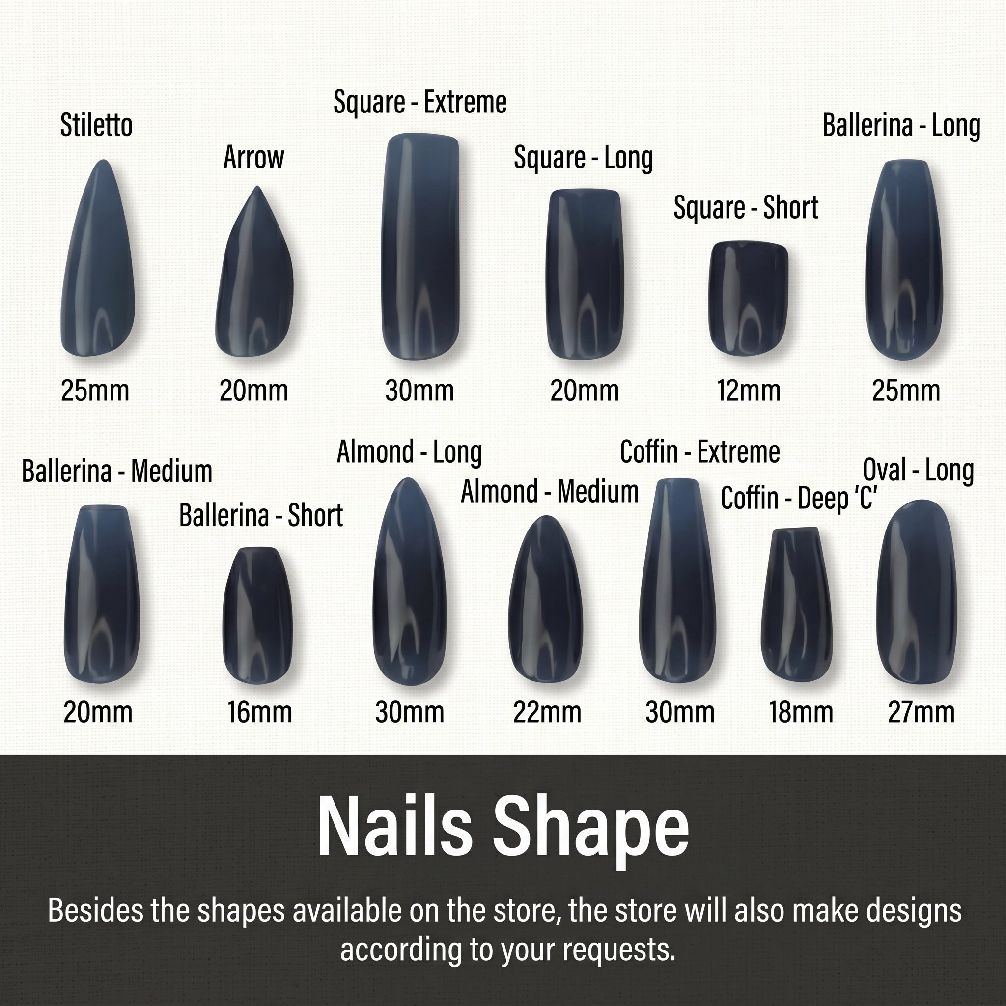 Tennessee Titans Handmade Press On Nails | Reusable 3D Nail Set