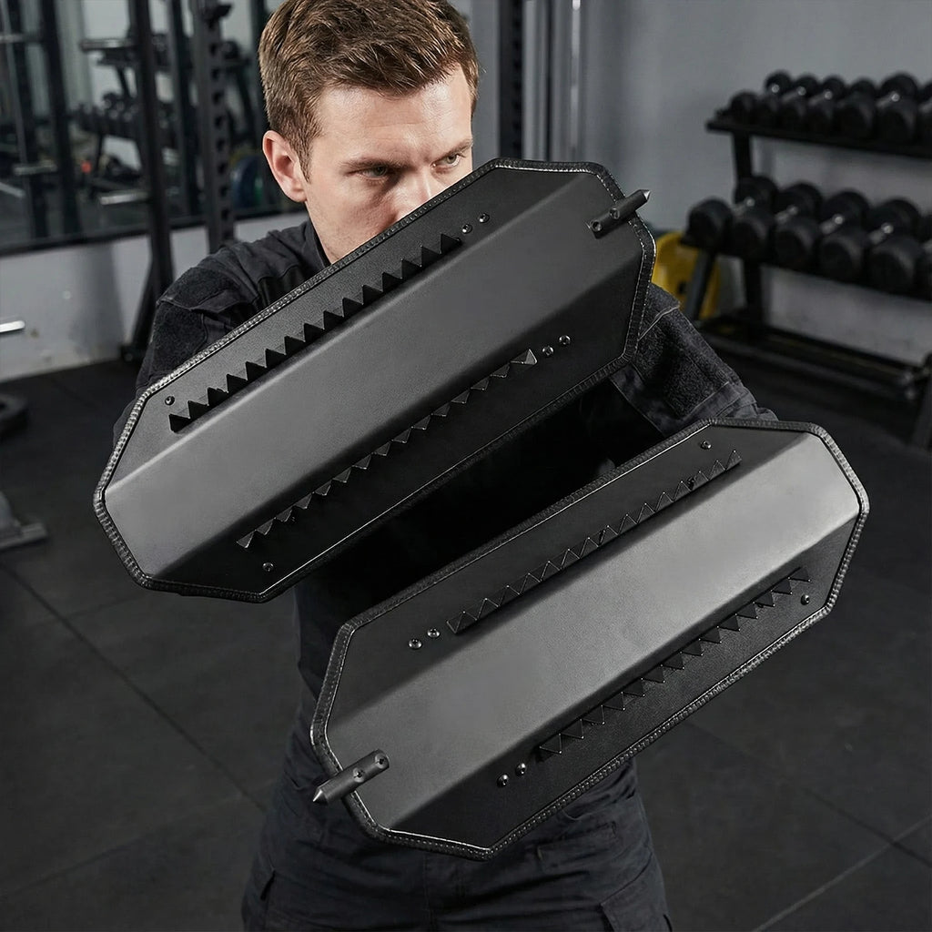 Aluminum Alloy Metal Arm Bracers Self-defence Arm Type Anti-Riot Shield for Outdoor School Mall Home Company