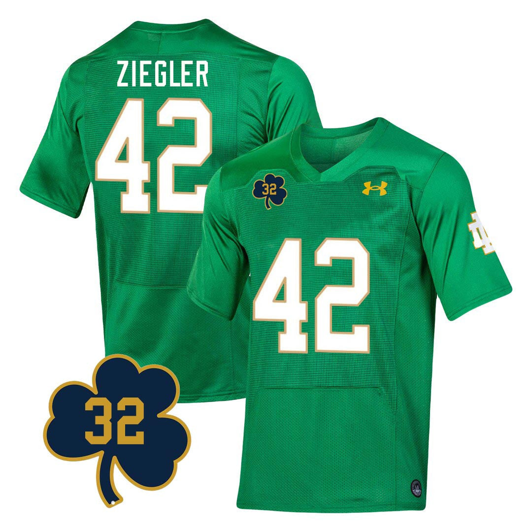 Women's Notre Dame Football Jersey - Johnny Lujack Patch