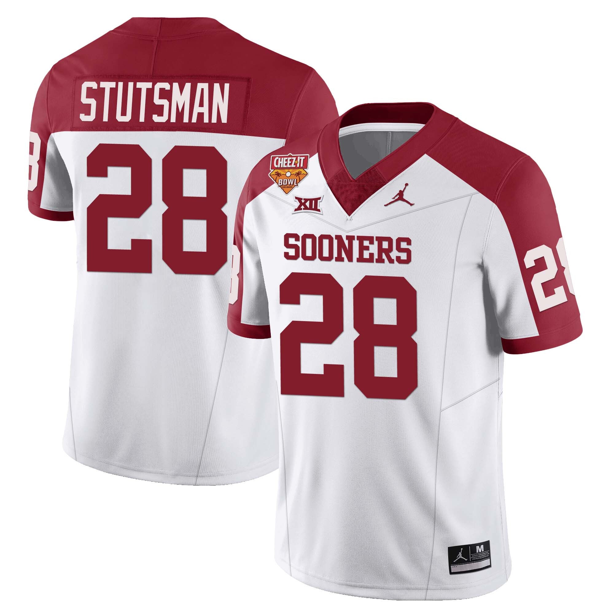 Men?s Oklahoma Sooners Football 2023 Collection All Stitched Jersey ? Cheez It Bowl