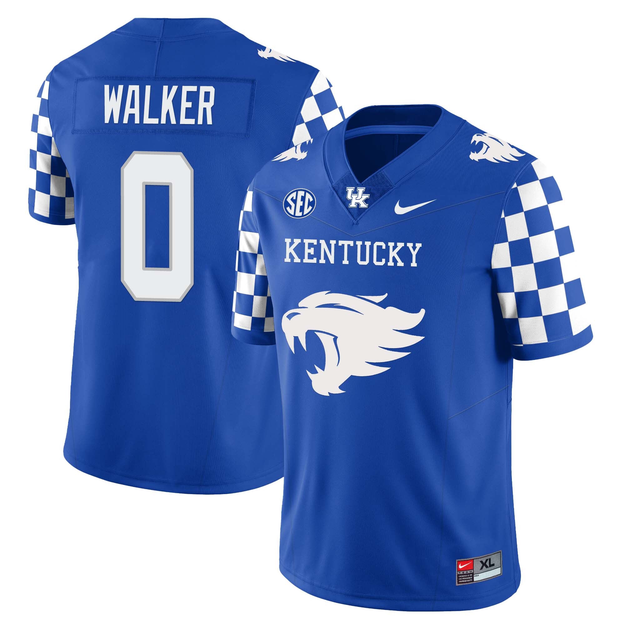 Men?s Kentucky Wildcats Football Limited Jersey ? Wildcats Logo