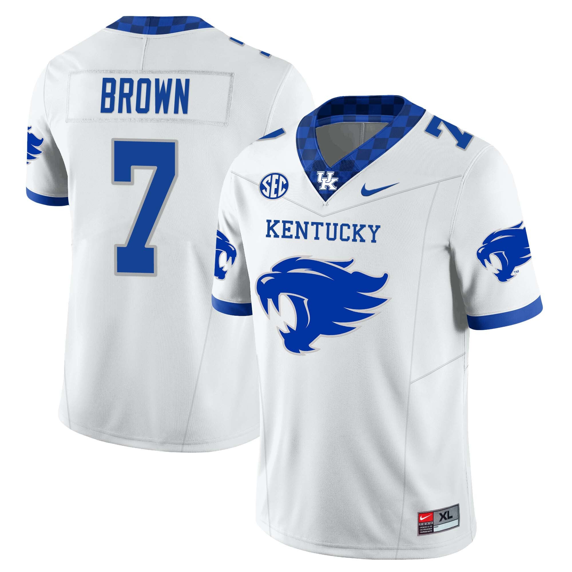 Men?s Kentucky Wildcats Football Limited Jersey ? Wildcats Logo