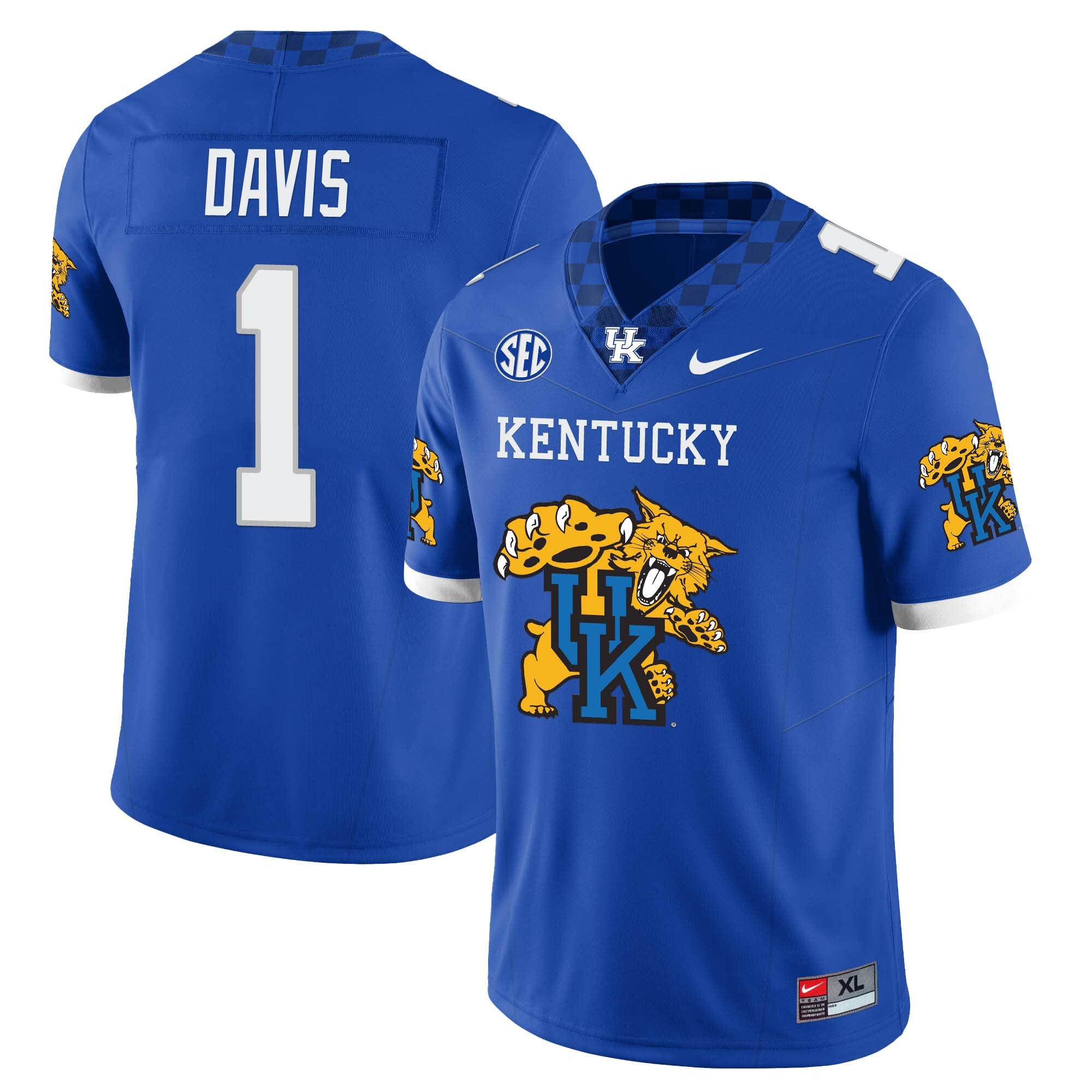 Men?s Kentucky Wildcats Football Limited Uniform ? Wildcats Logo