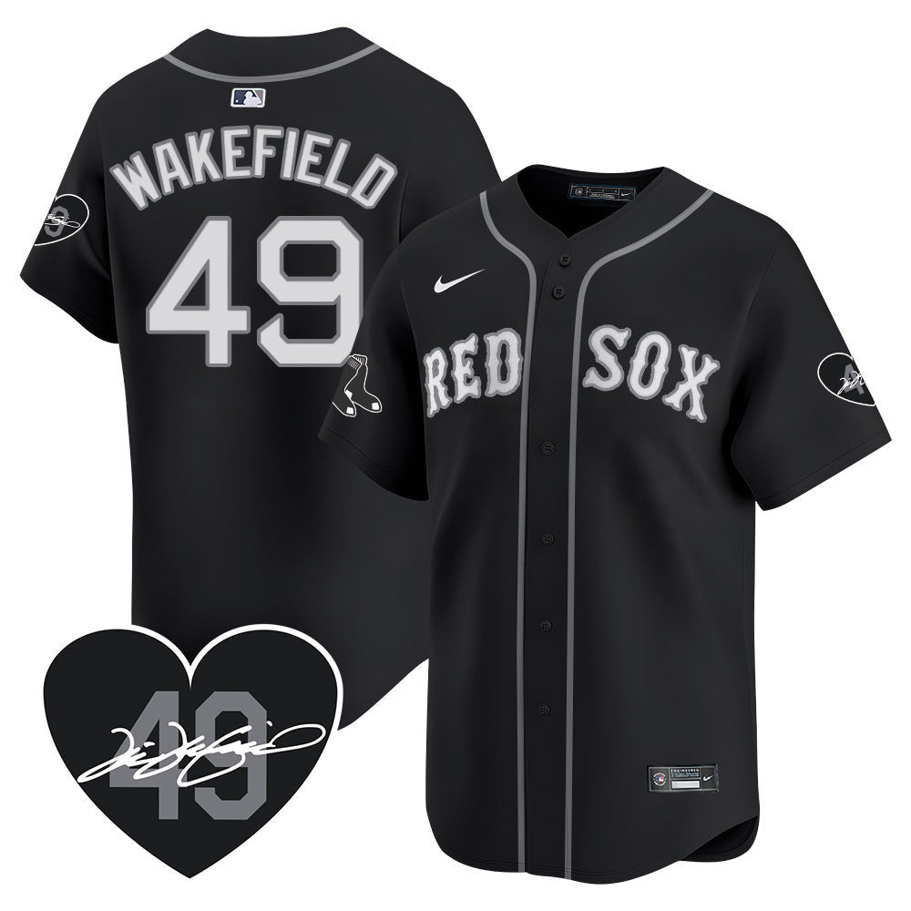 Red Sox Tim Wakefield Memorial Jersey ? All Stitched