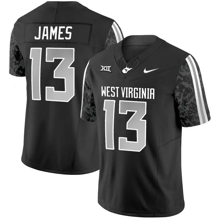 West Virginia Mountaineers 2024 Vapor Limited Jersey - All Stitched