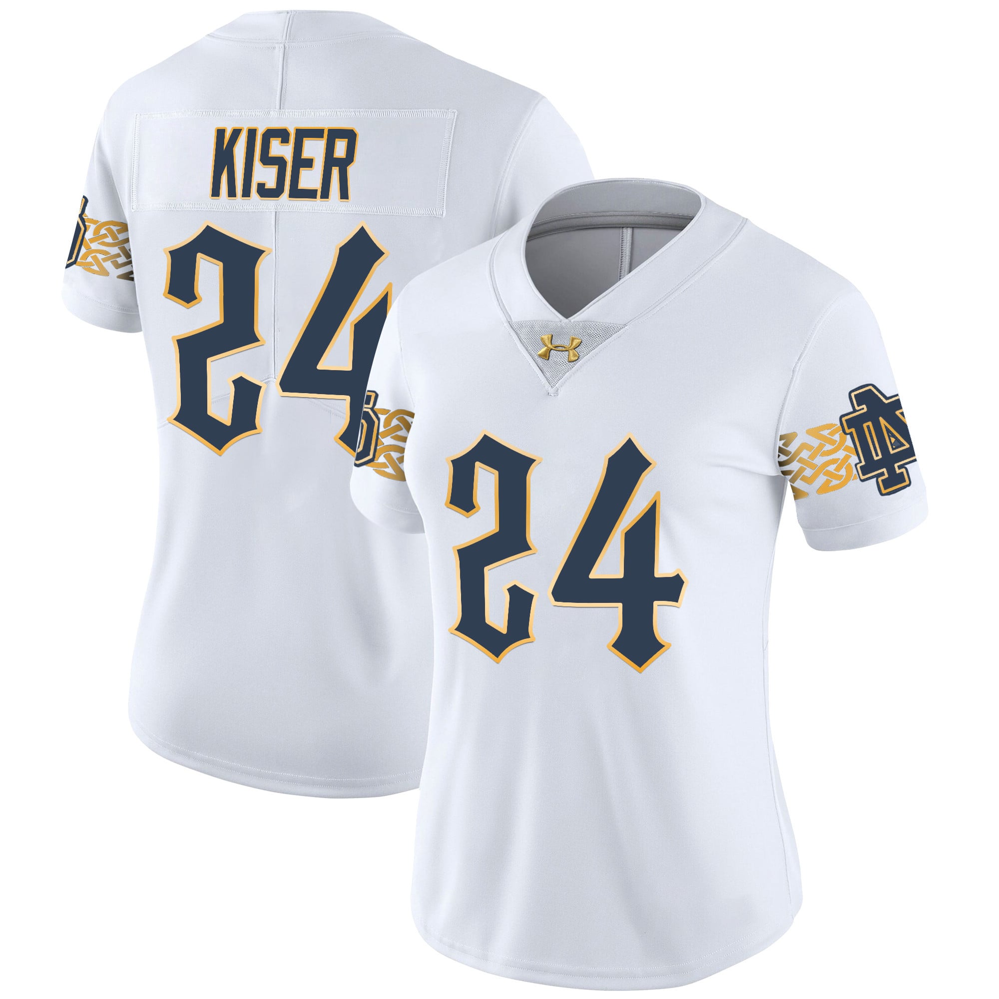 Women's Notre Dame Fighting Irish 2024 Vapor Limited Jersey V2 - All Stitched