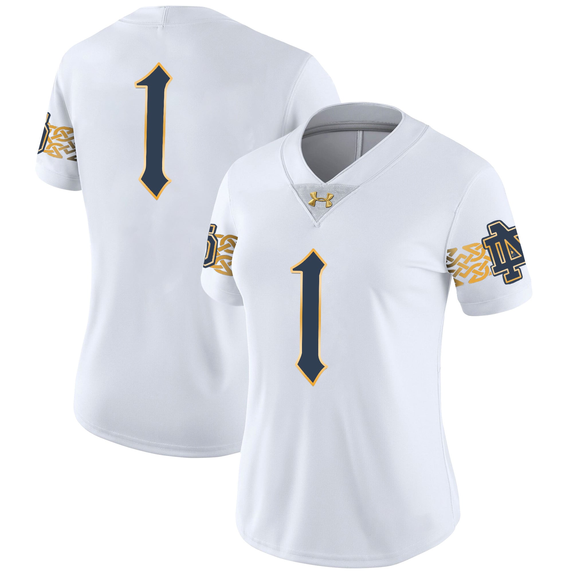 Women's Notre Dame Fighting Irish 2024 Vapor Limited Jersey V2 - All Stitched