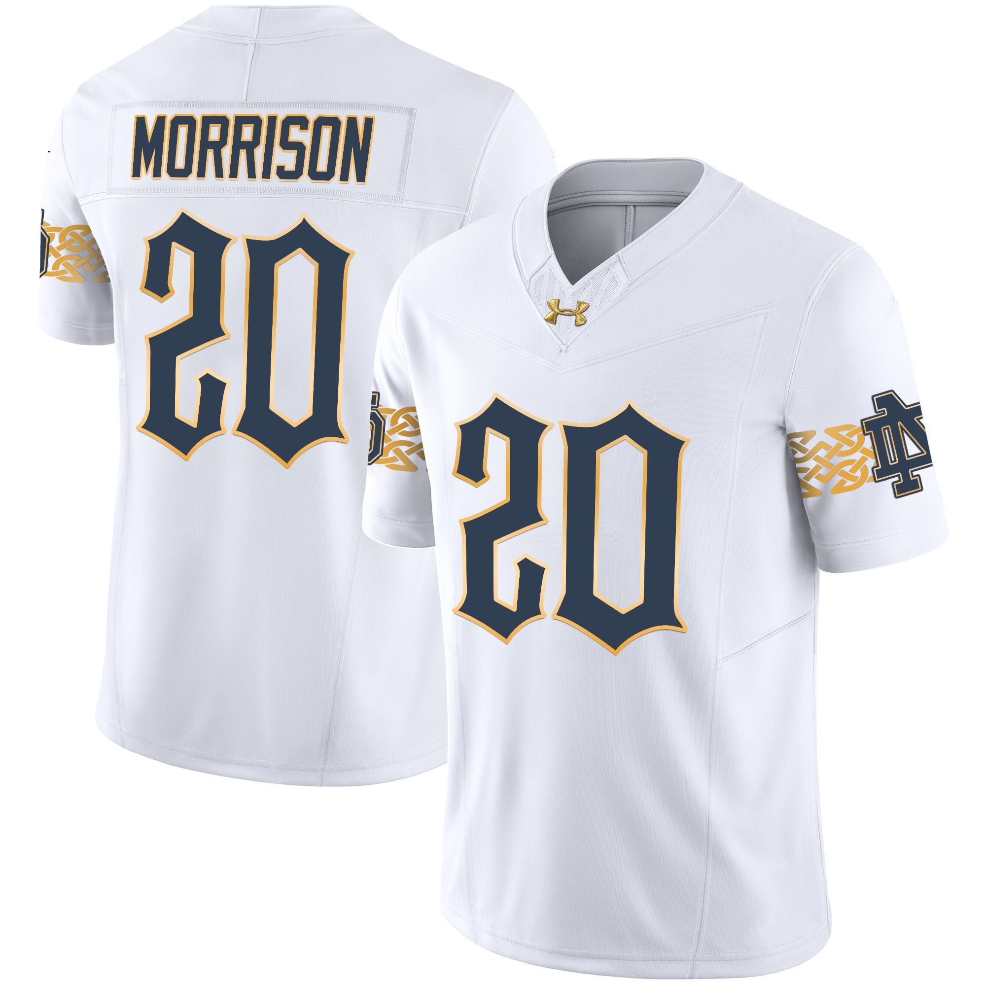 Men's Notre Dame Fighting Irish 2024 Vapor Limited Jersey V2 - All Stitched
