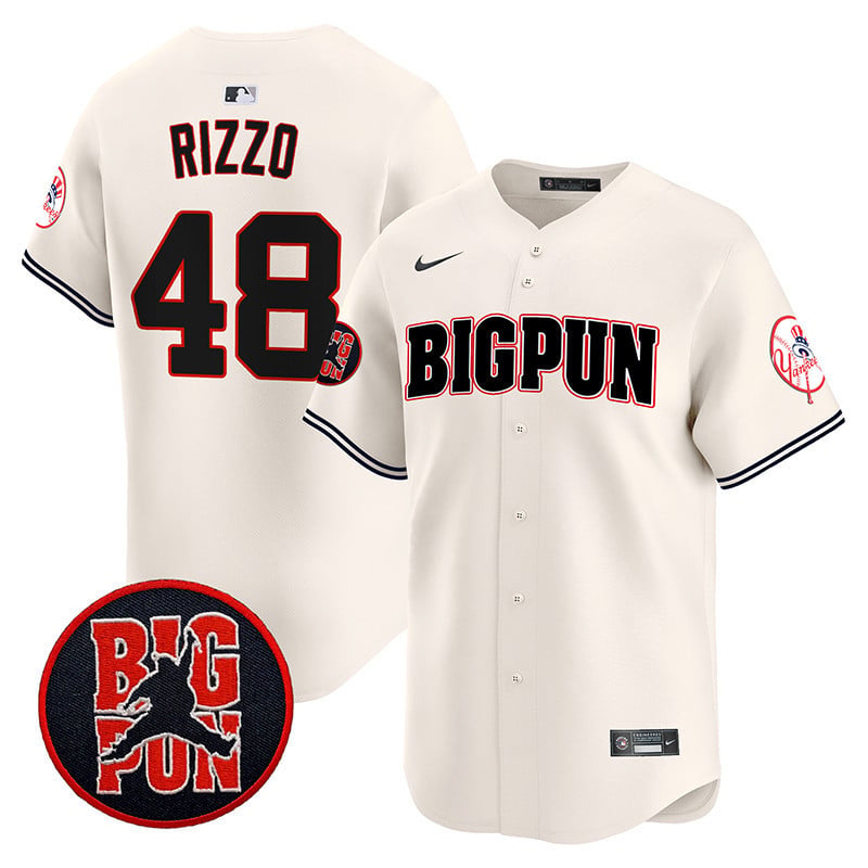 Men's New York Yankees Big Pun Vapor Premier Limited Jersey V2 - All Stitched