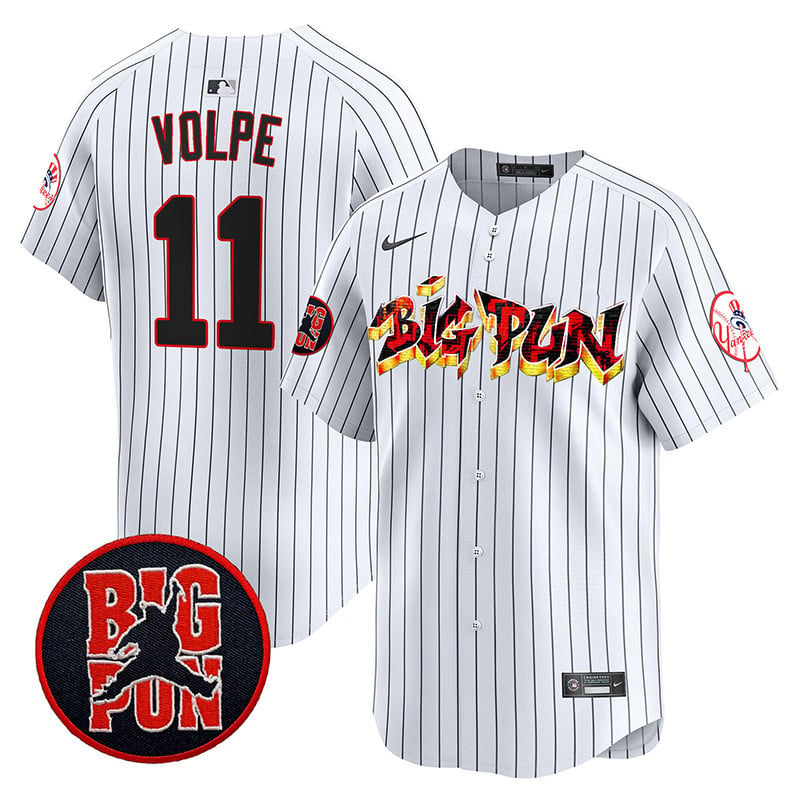 Men's New York Yankees Big Pun Vapor Premier Limited Jersey - All Stitched