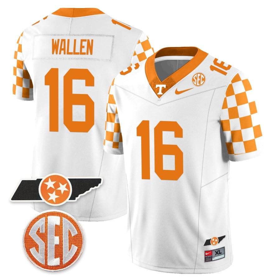 Men's Tennessee Volunteers Checkerboard & Alternate Jersey - Stitched