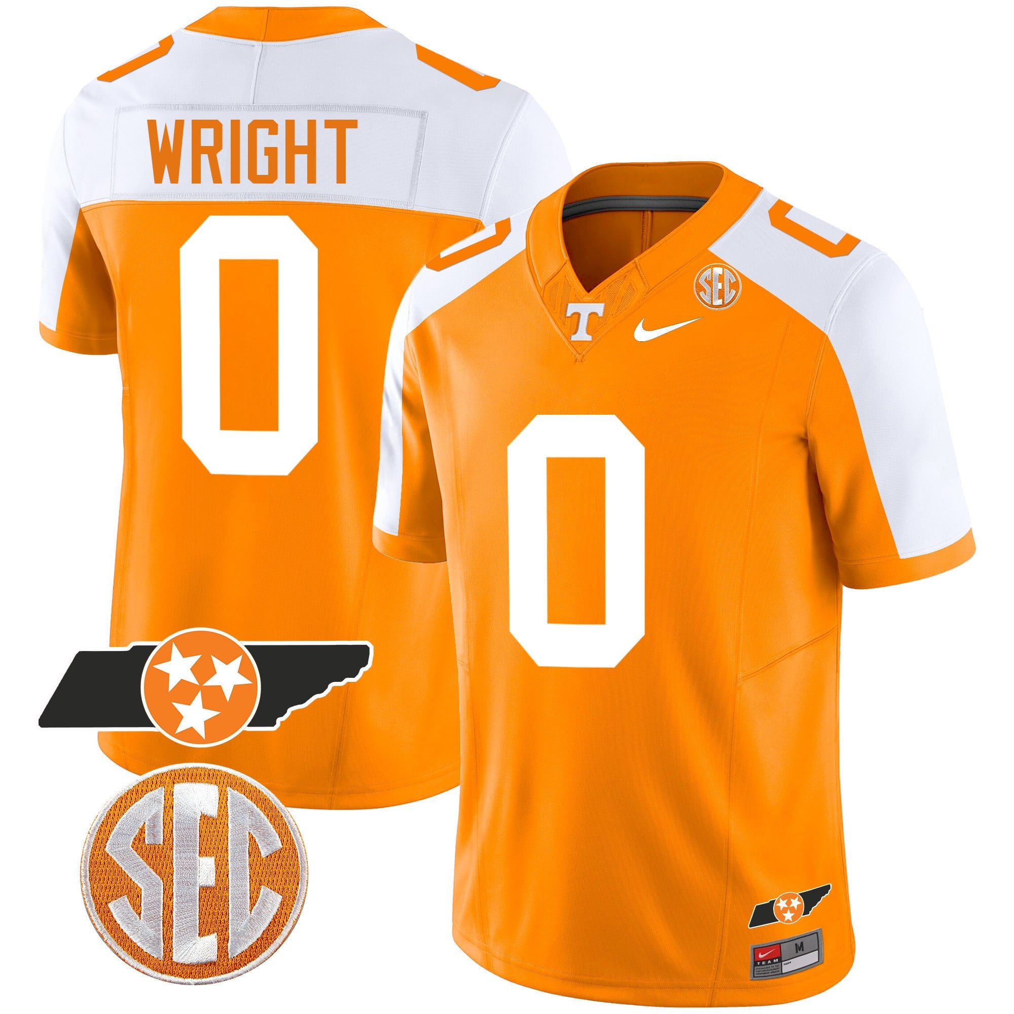 Men's Tennessee Volunteers Checkerboard & Alternate Jersey - Stitched