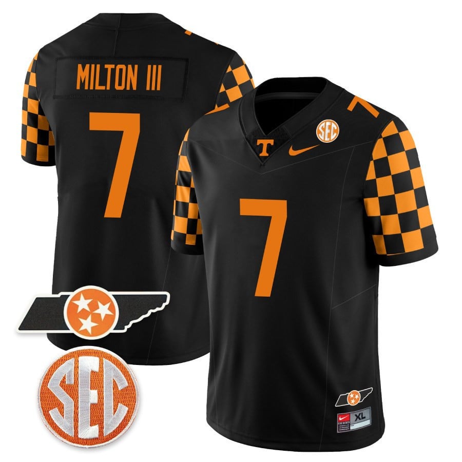 Men's Tennessee Volunteers Checkerboard & Alternate Jersey - Stitched