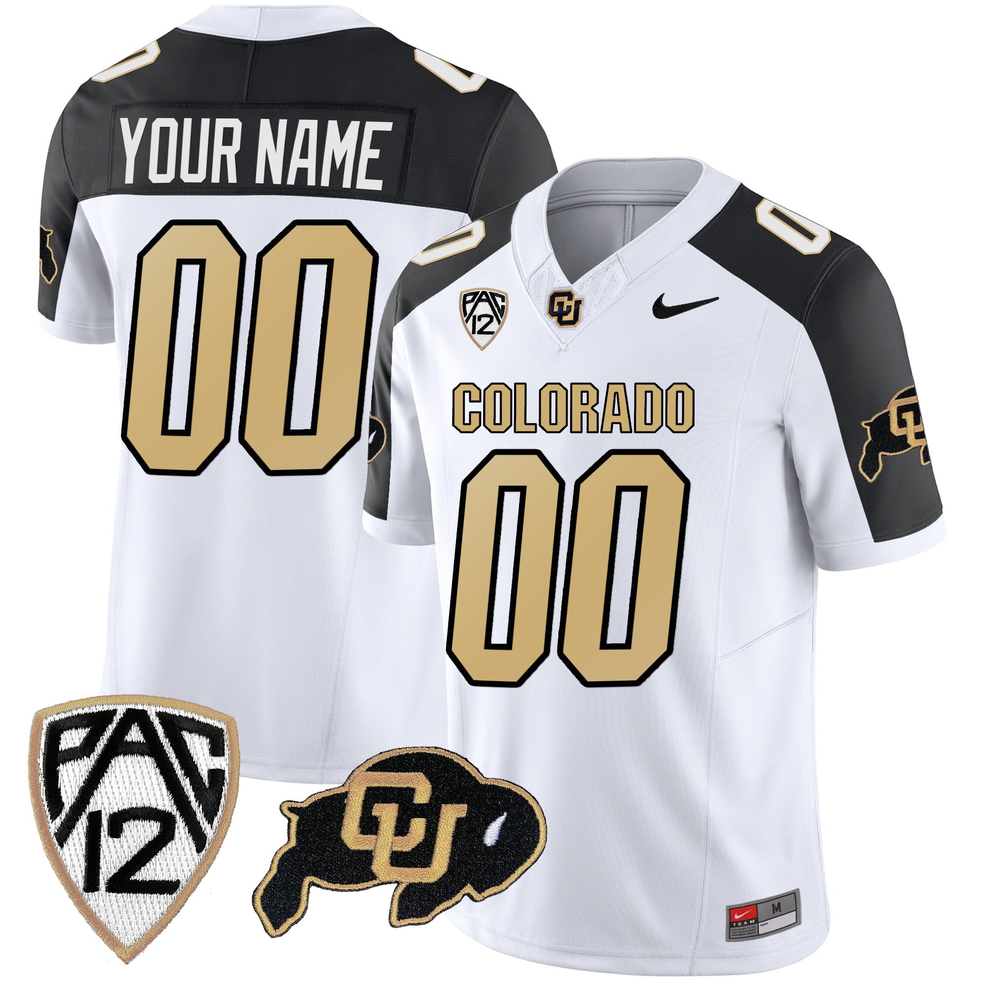 Colorado Buffaloes Vapor Limited Custom Jersey V2 - All Stitched