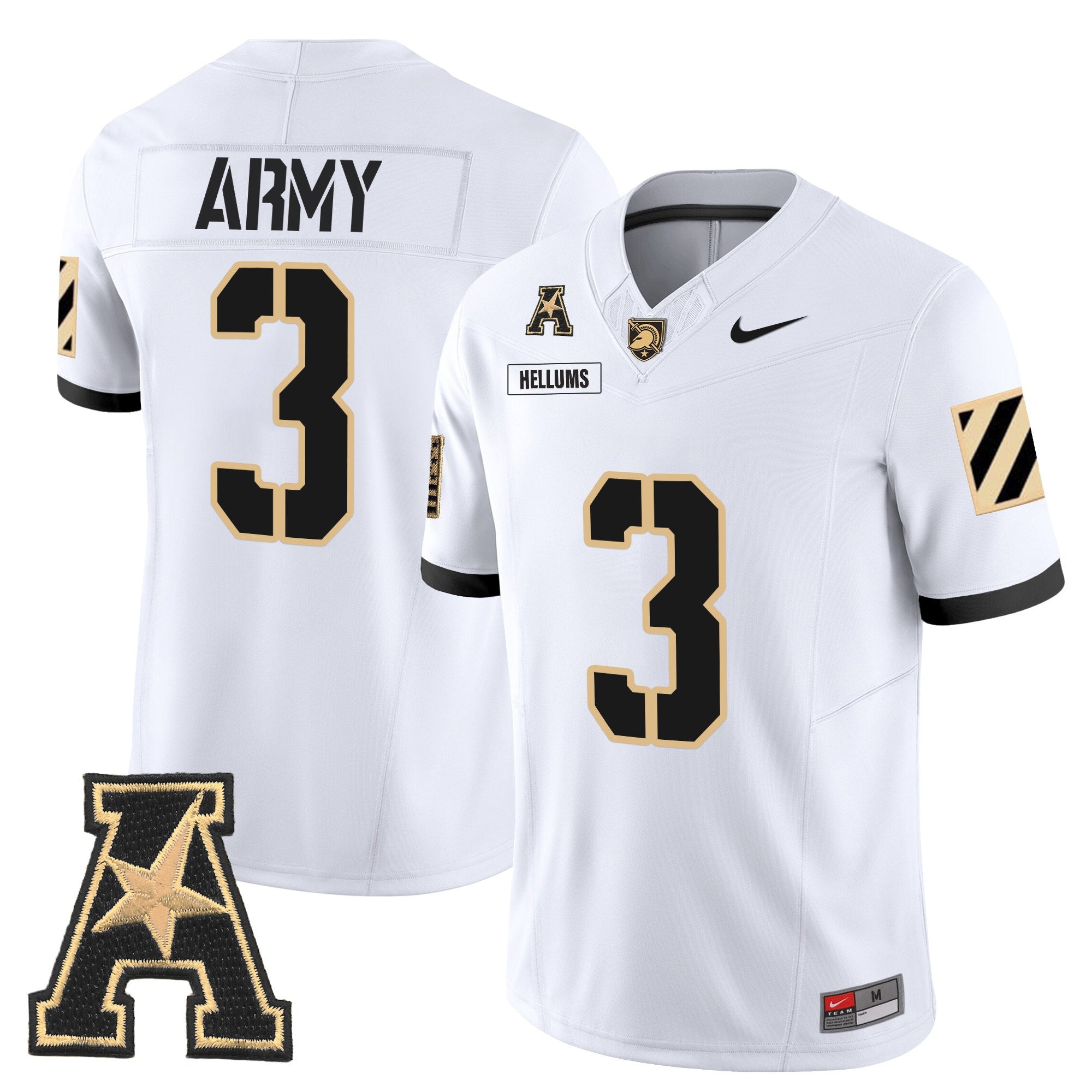 Men's Army Black Knights 2025 Vapor Limited Jersey - All Stitched