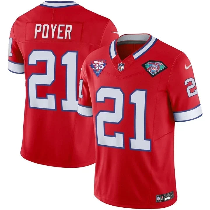 Men's Buffalo Bills 1994 Throwback Vapor Jersey - All Stitched