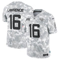 Trevor Lawrence Jacksonville Jaguars 2024 Salute To Service Arctic Camo Jersey - All Stitched