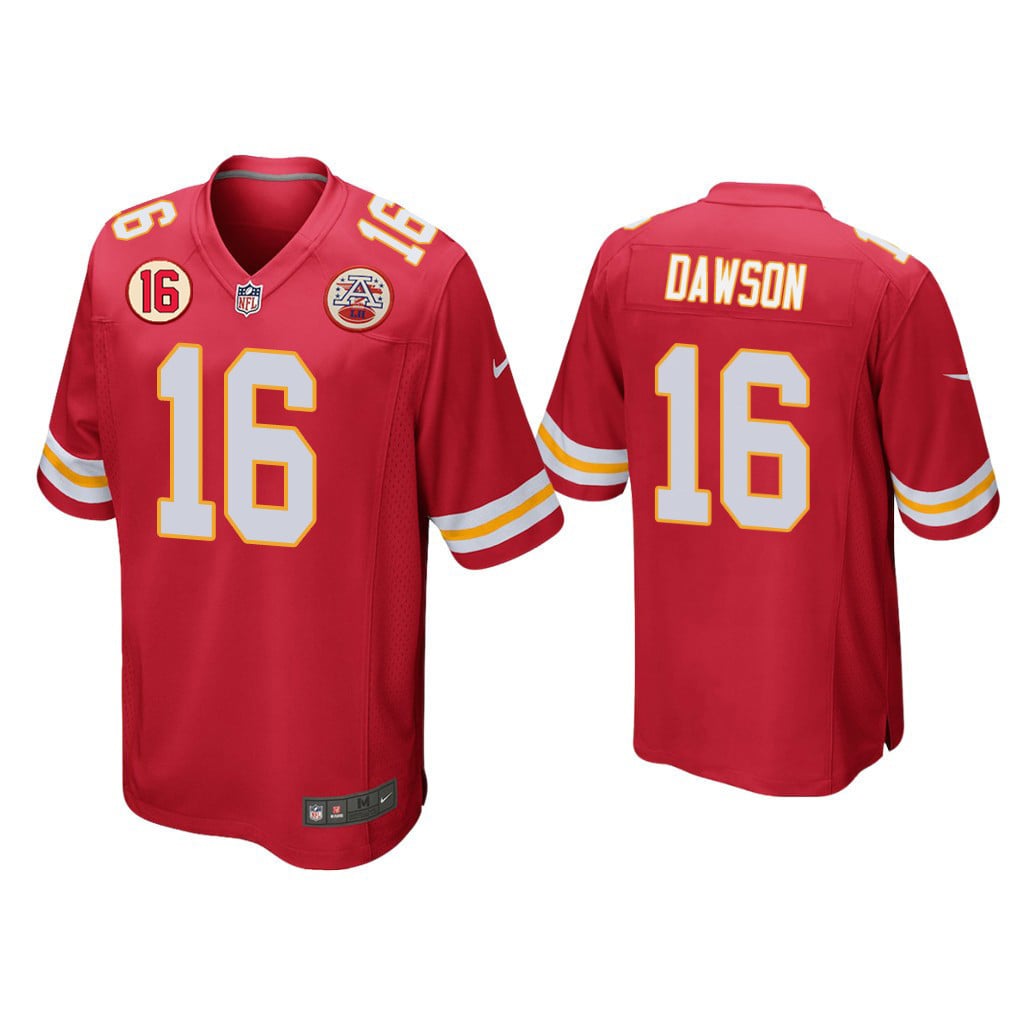 Men's Len Dawson Kansas City Chiefs Tribute Collection Jersey - All Stitched