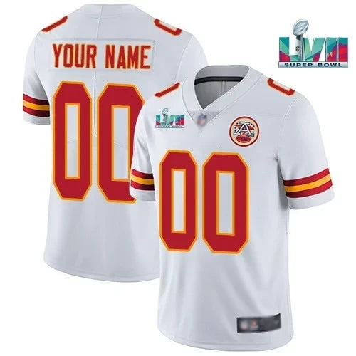 Kansas City Chiefs Players Limited Custom Jersey - Super Bowl LVII Patch
