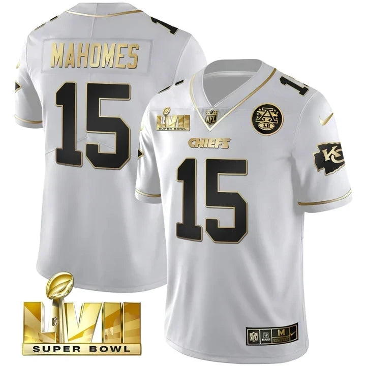 Men's Kansas City Chiefs Super Bowl Vapor Limited Jersey - All Stitched