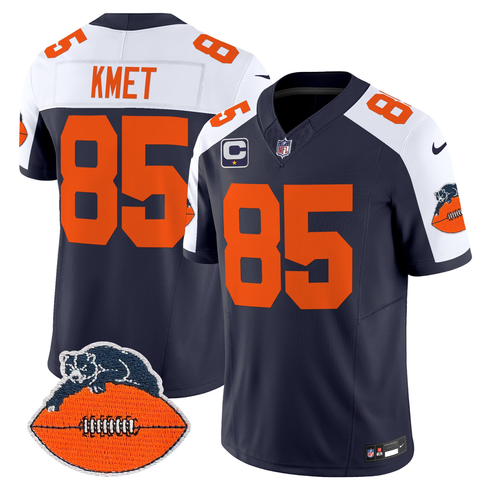 Men's Chicago Bears Throwback Vapor Limited Jersey - All Stitched