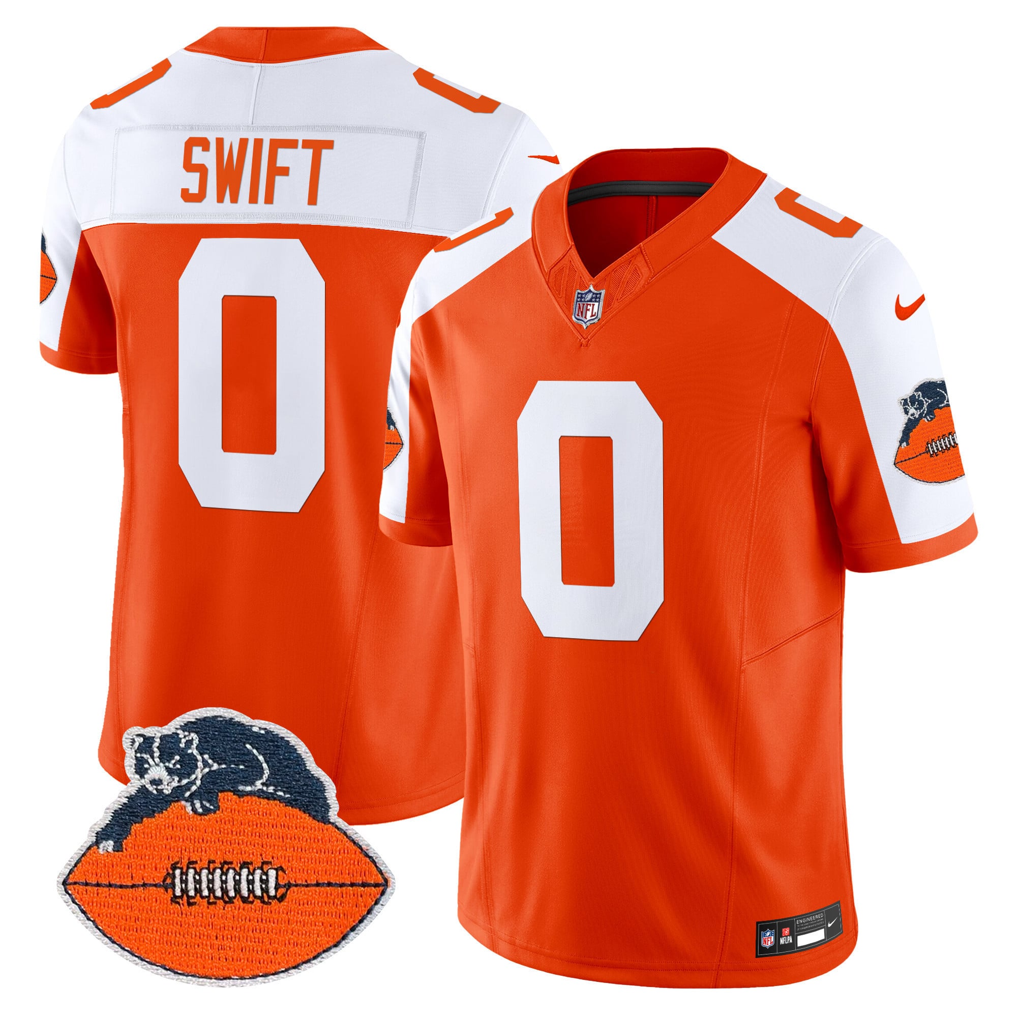 Men's Chicago Bears Throwback Vapor Limited Jersey - All Stitched