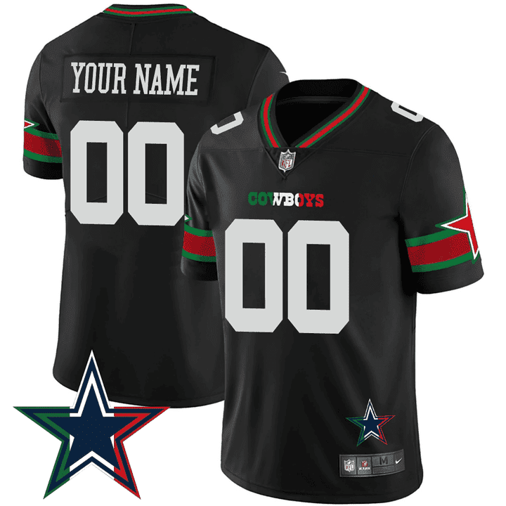 Custom Dallas Cowboys Limited Special Edition Jersey - All Stitched