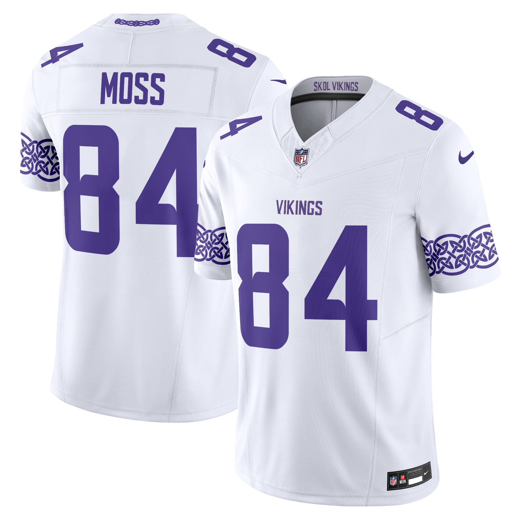 Men's Minnesota Vikings Nordic Pattern Vapor Limited Jersey - All Stitched