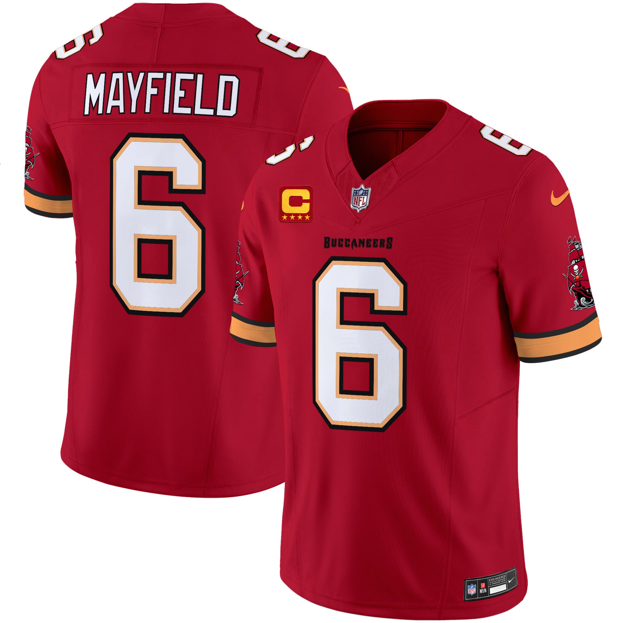 Men's Buccaneers Throwback Vapor Limited Jersey V3 - All Stitched