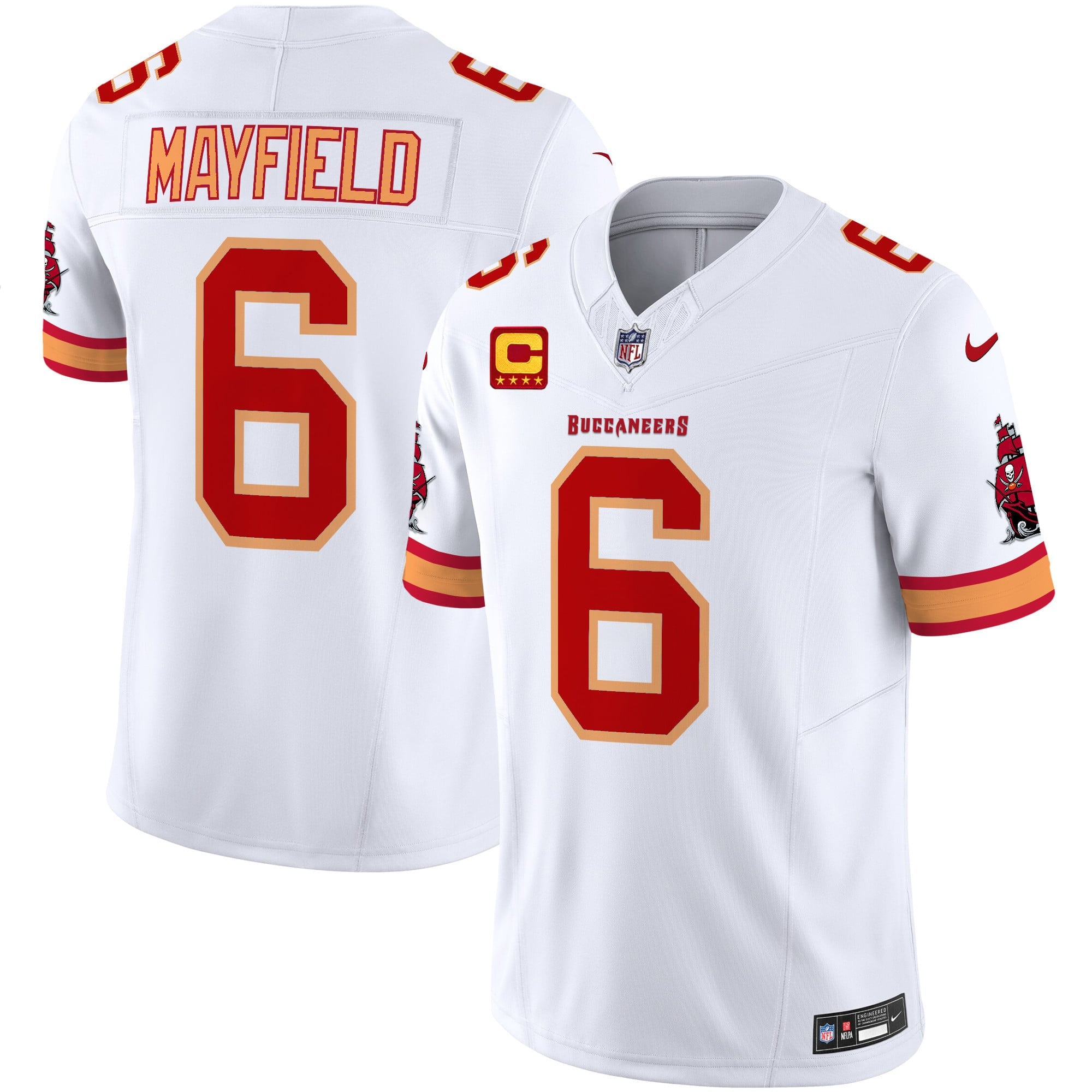 Men's Buccaneers Throwback Vapor Limited Jersey V3 - All Stitched