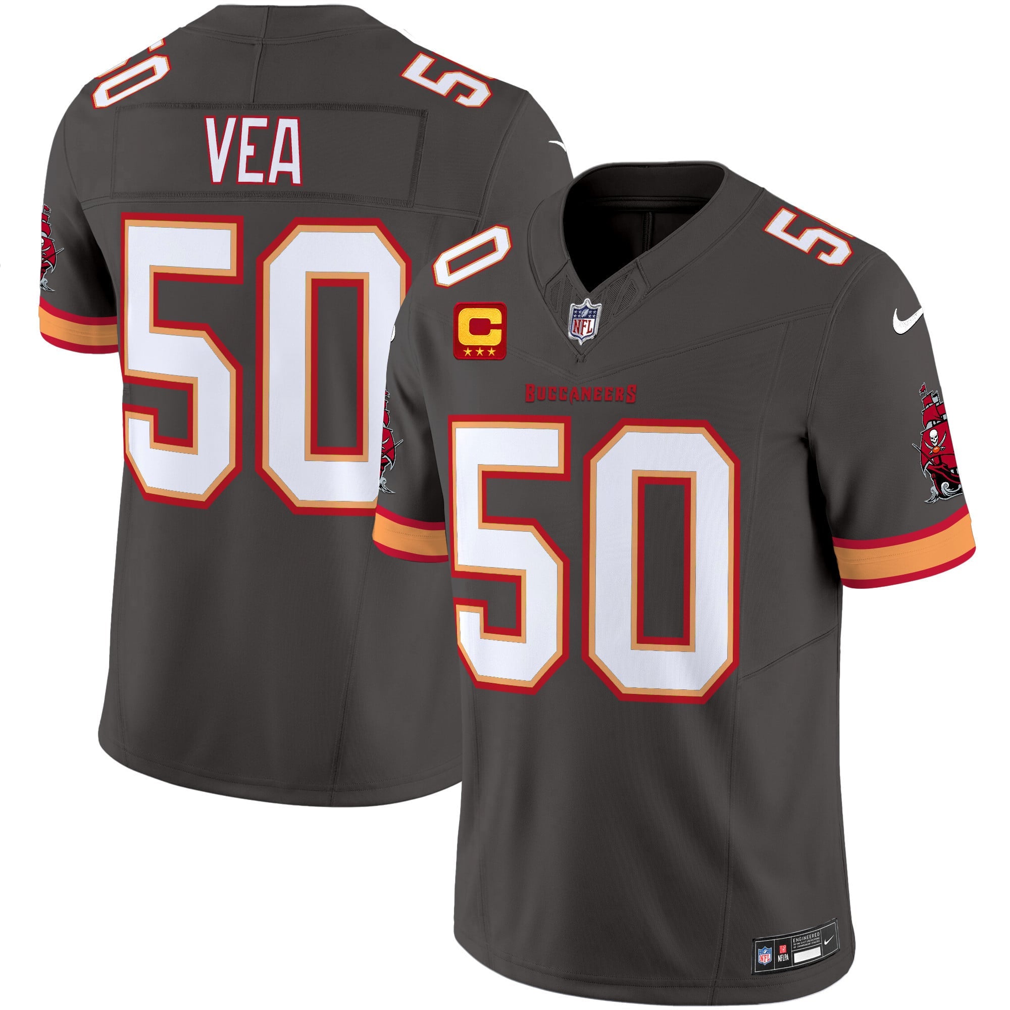 Men's Buccaneers Throwback Vapor Limited Jersey V3 - All Stitched