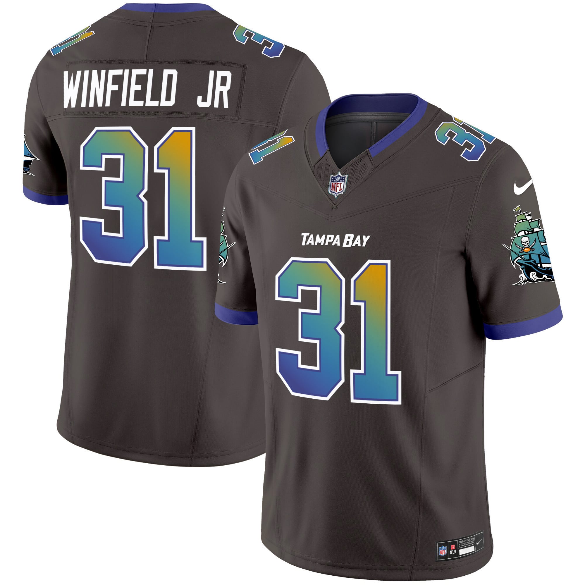 Men's Buccaneers Tampa City Vapor Limited Jersey - All Stitched