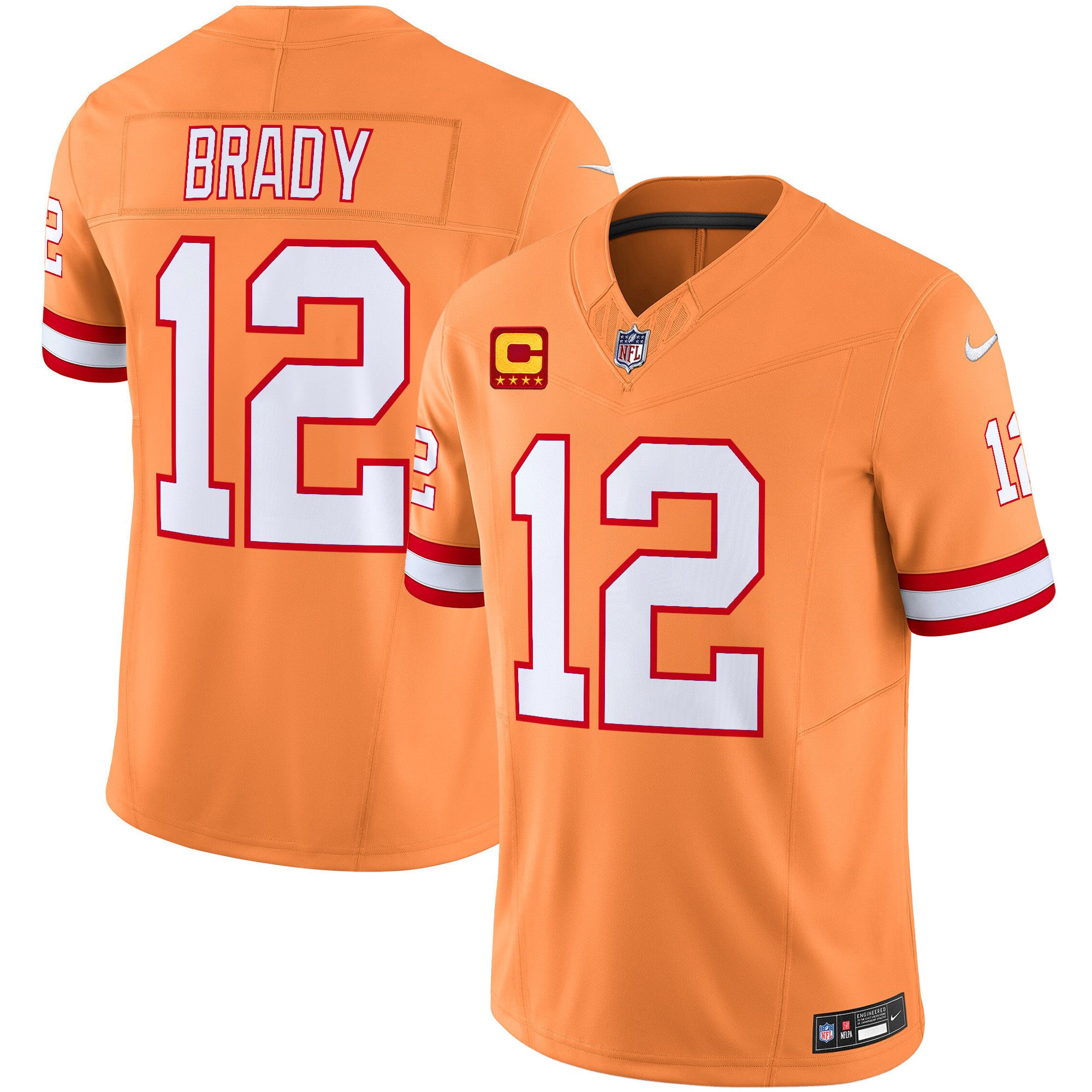 Men's Tampa Bay Buccaneers Throwback Vapor Limited Jersey V2 - All Stitched