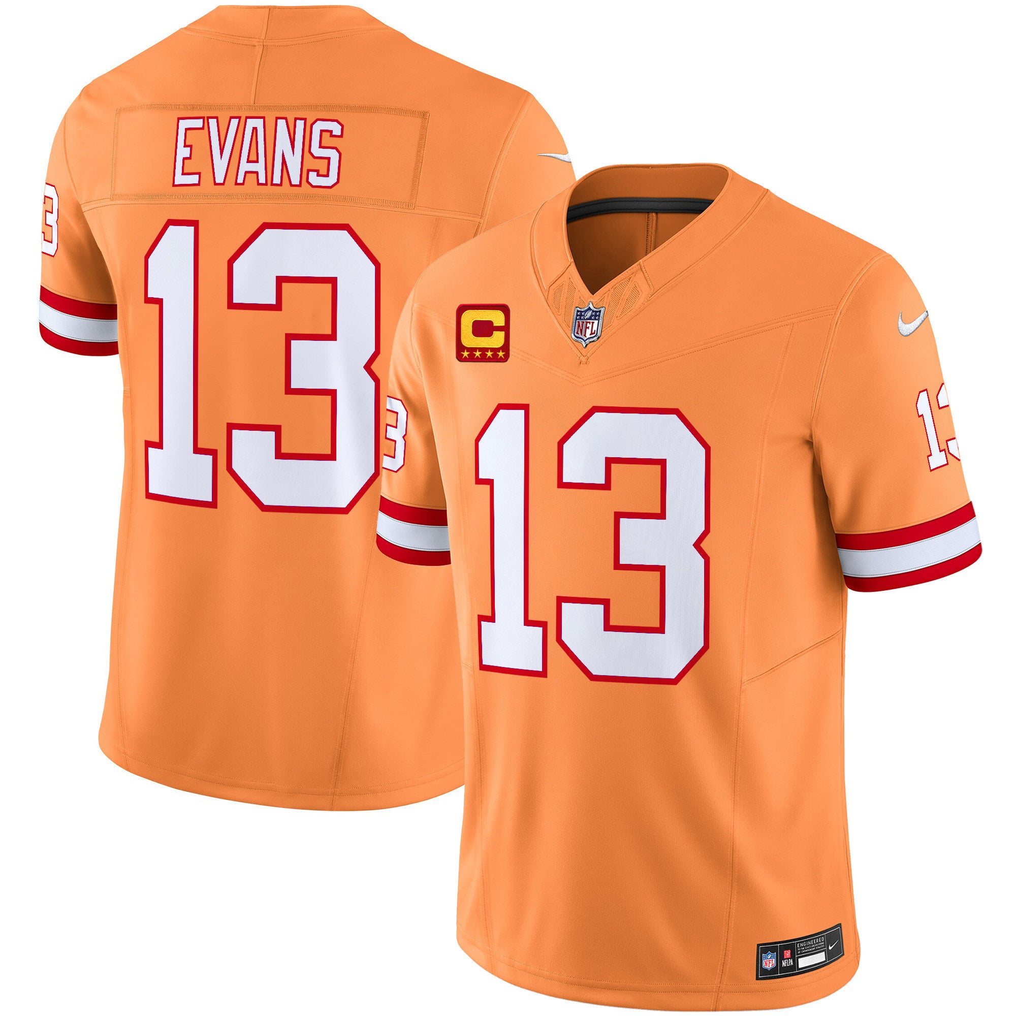 Men's Tampa Bay Buccaneers Throwback Vapor Limited Jersey V2 - All Stitched