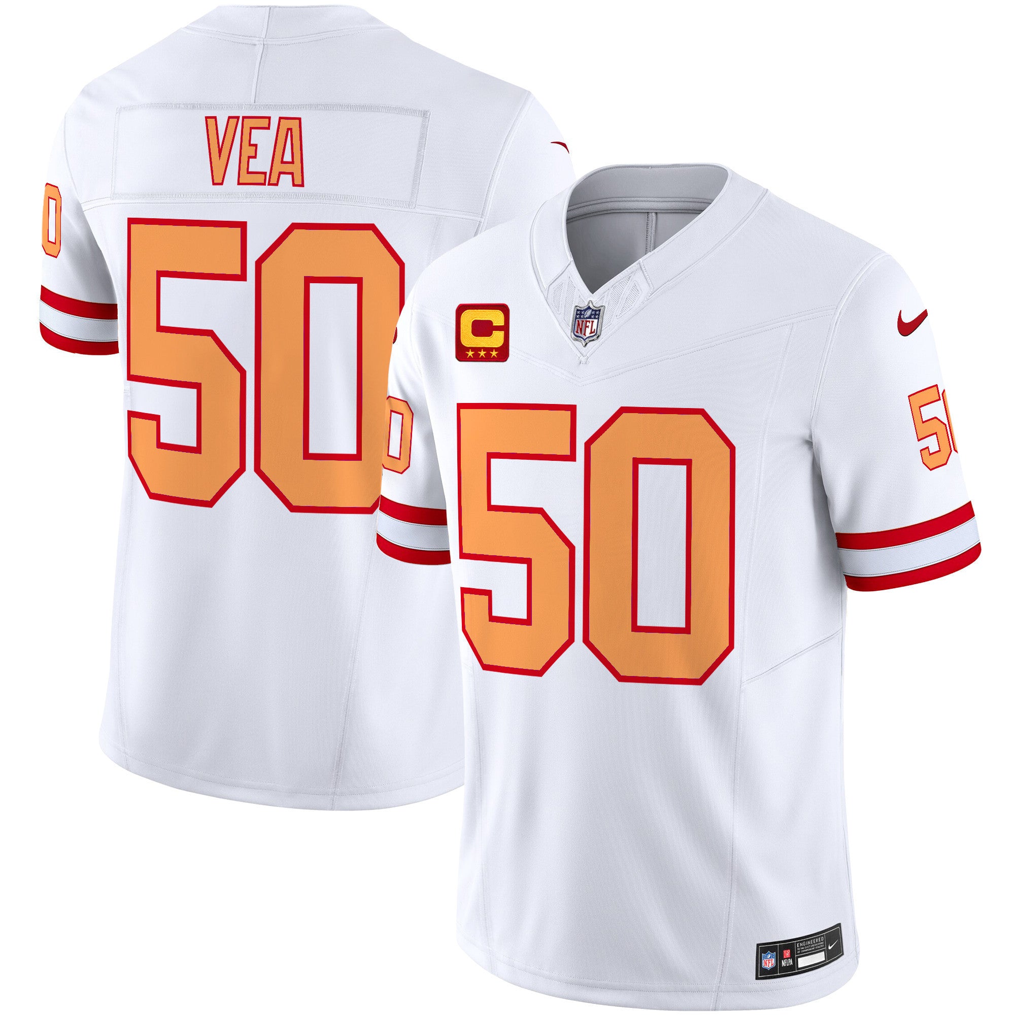 Men's Tampa Bay Buccaneers Throwback Vapor Limited Jersey V2 - All Stitched