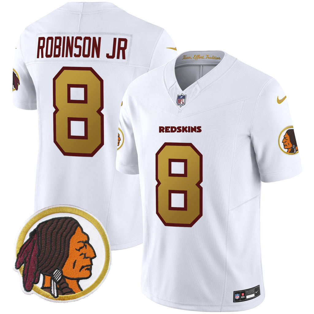 Men's Washington Redskins Throwback Vapor Limited Jersey - All Stitched