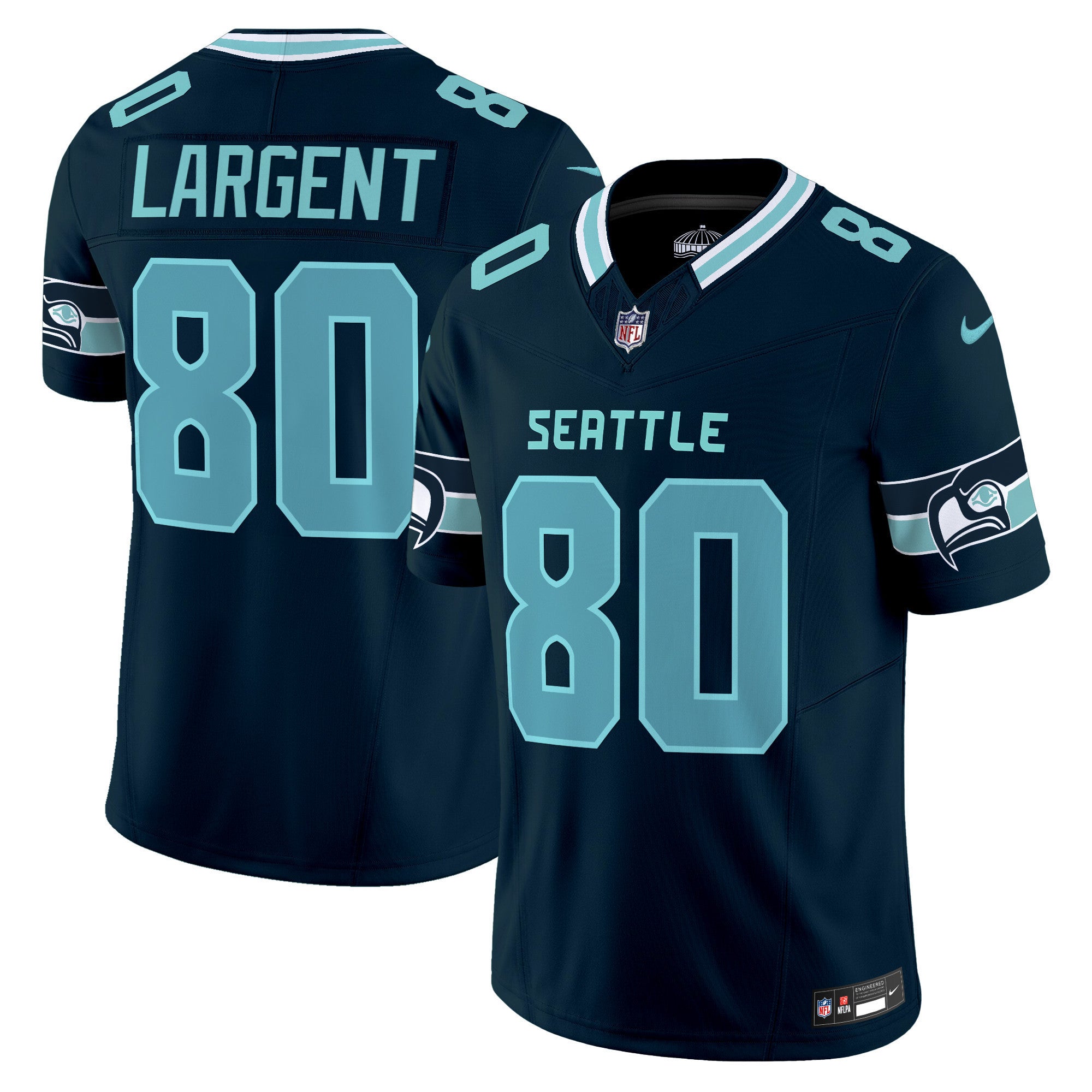 Men's Seahawks Seattle City Vapor Limited Jersey - All Stitched