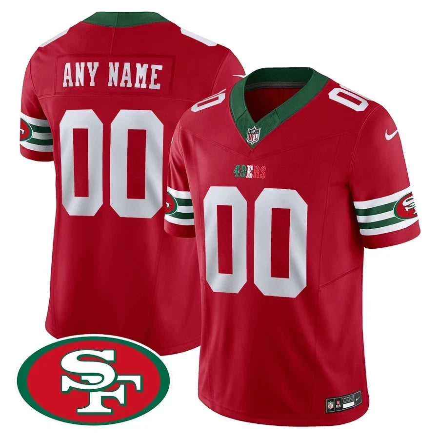 Custom San Francisco 49ers Limited Jersey - Mexico Edition