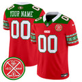 49ers 2024 Christmas Vapor Limited Custom Jersey - All Stitched