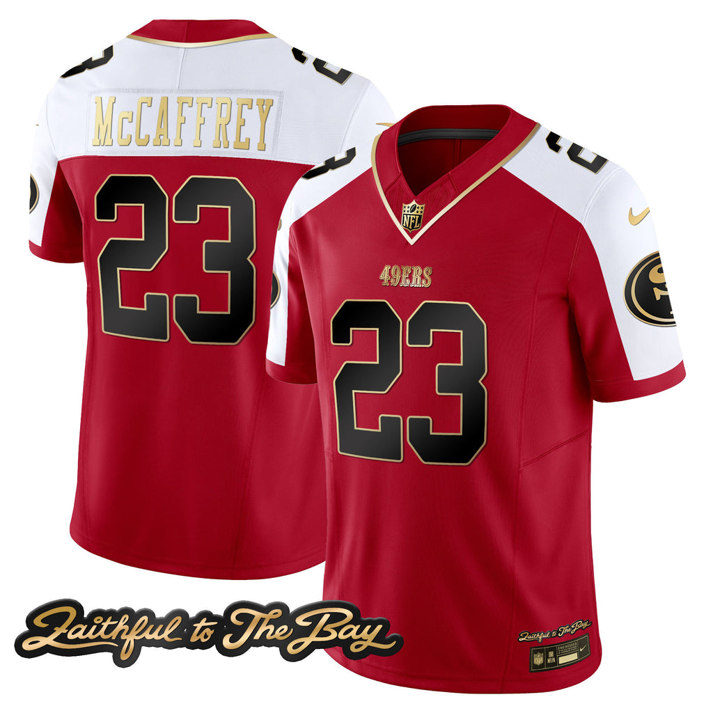 Men's 49ers Faithful To The Bay Patch Vapor Limited Jersey V3 - All Stitched