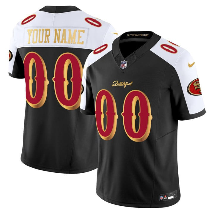 Custom San Francisco 49ers 2025 “Rivalries” Vapor Limited Jersey V2 - All Stitched